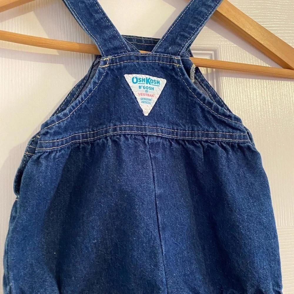 Vintage Oshkosh B’Gosh Denim Bubble‎ Romper